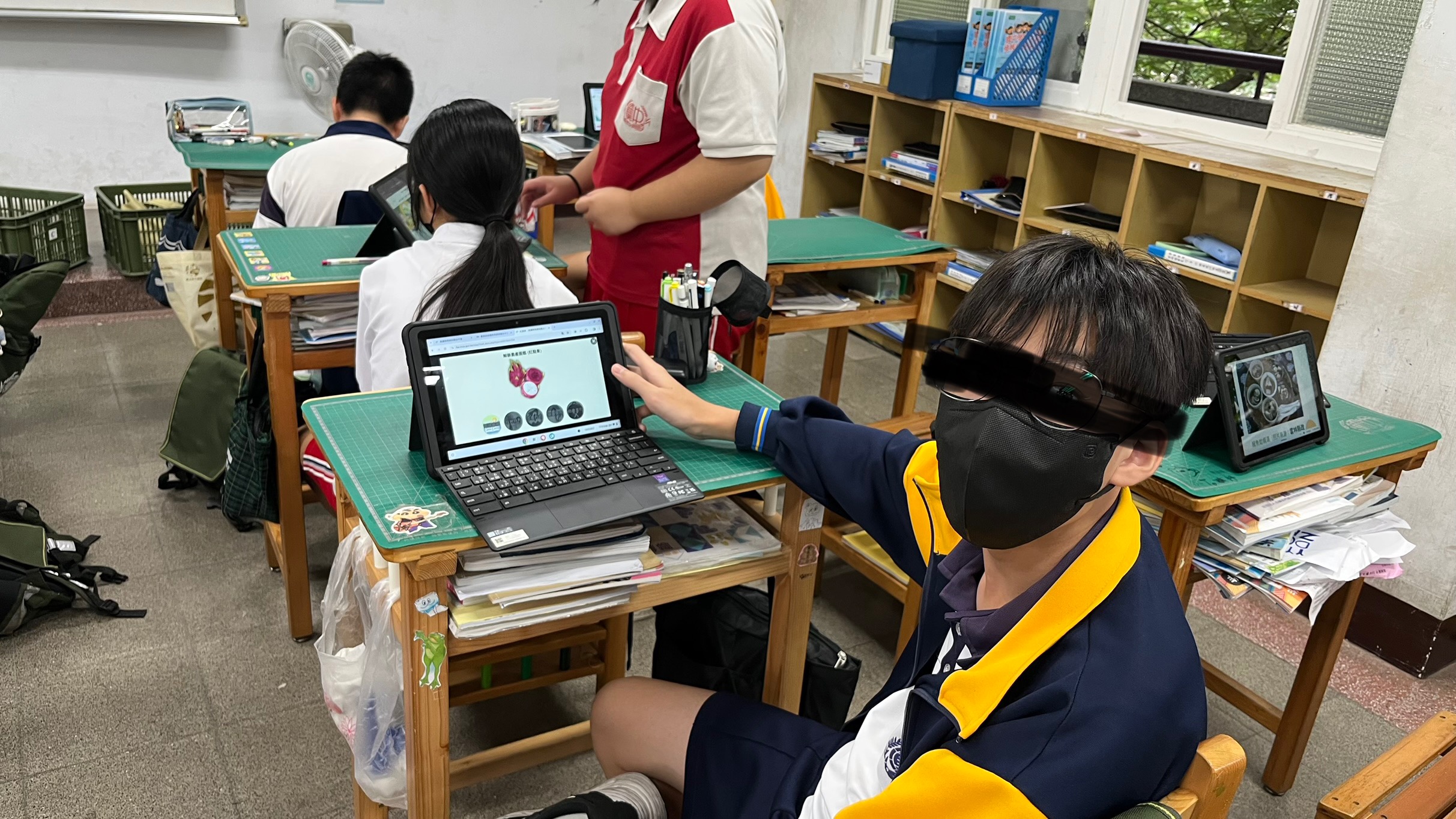 跟老師展示成功解鎖