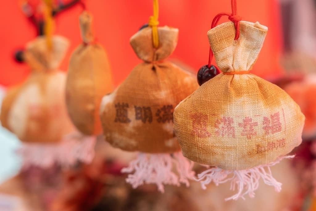 洋蔥植物染祈福御守