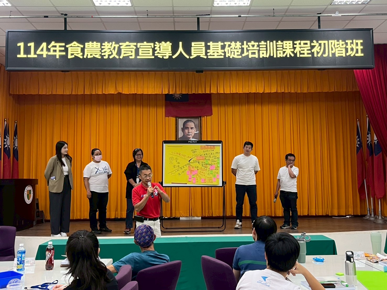 10.各小組輪流上台展示討論成果