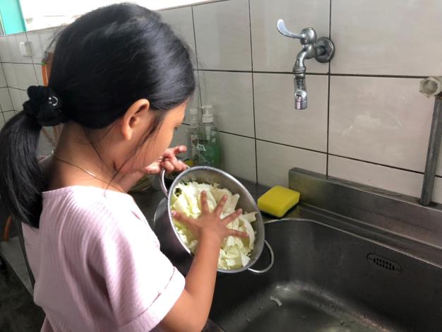 小朋友學習各種食材知識