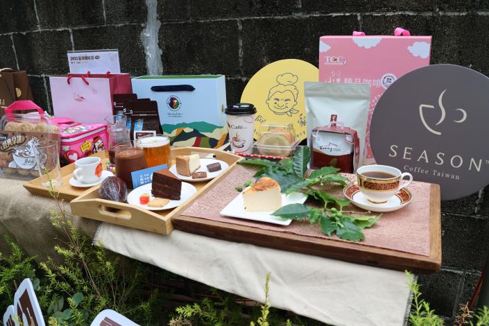 搭配以雲林在地食材製作的甜點,感受產地力量