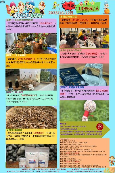 2025幸福台東‧農遊趣 10月~12月