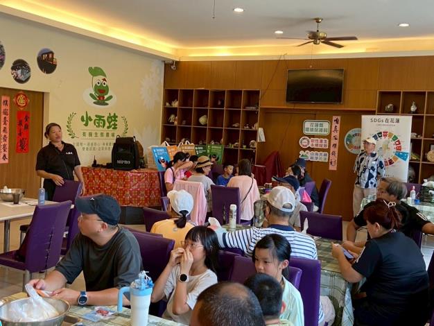 宣導SDG12責任消費、使用在地食材