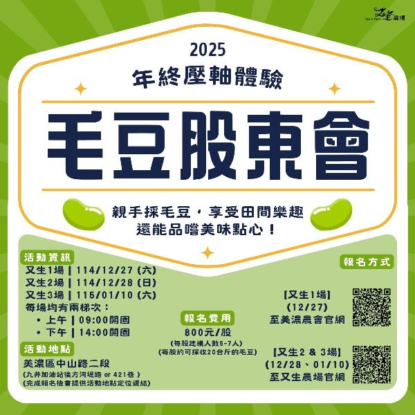 2025毛豆股東會