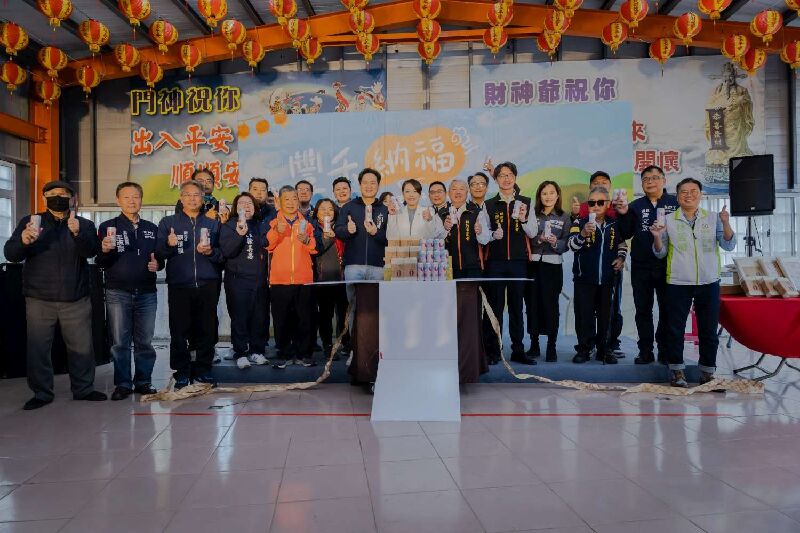 「豐禾納福—好香米行銷暨荔枝包種氣泡飲上市記者會」開箱合影