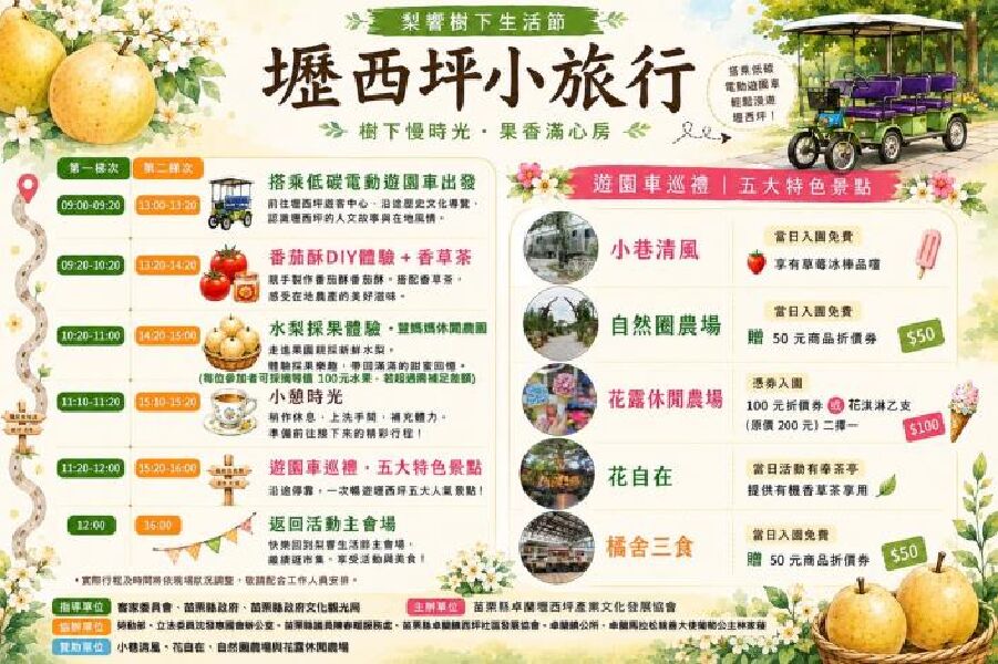 2026壢西坪休閒農業區-梨饗樹下生活節