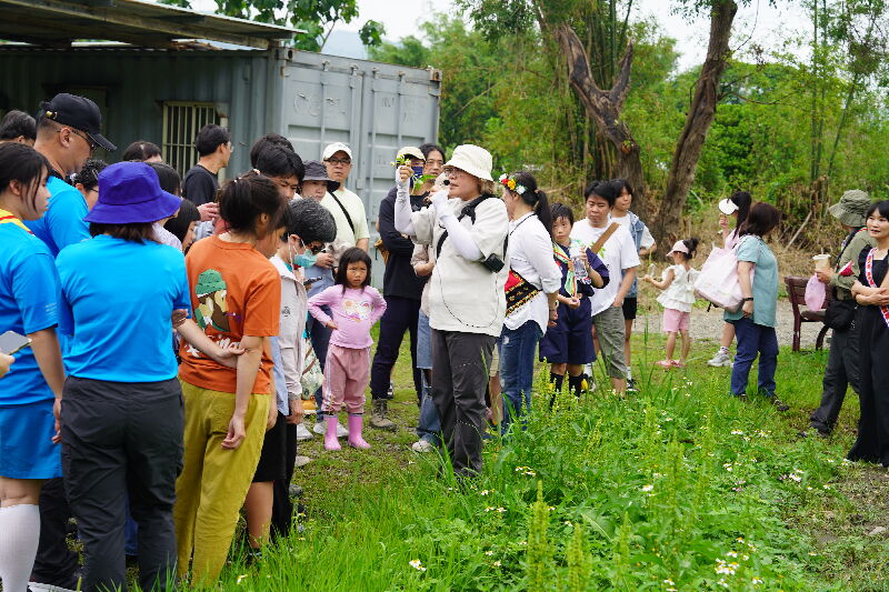 講師介紹三峽野菜農園