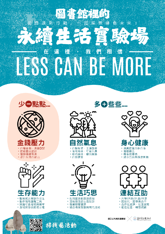 圖書館裡的永續生活實驗場