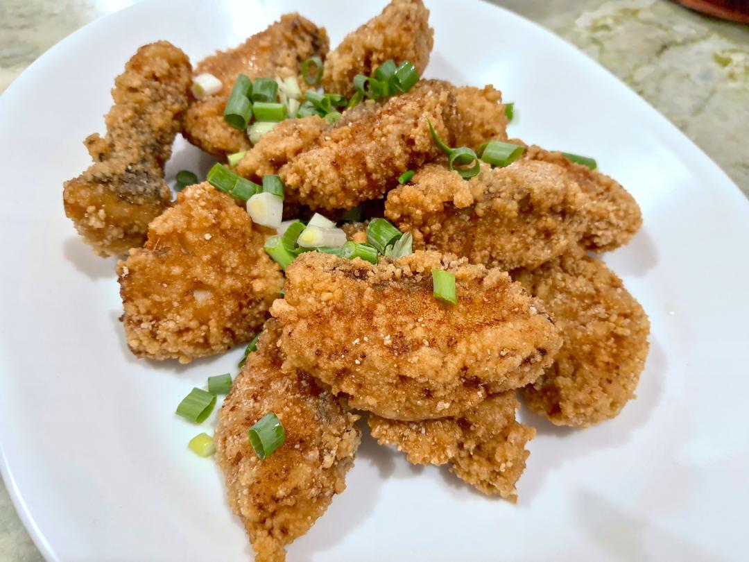 鹽酥龍虎石斑