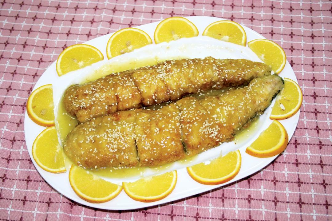 橙汁魚排