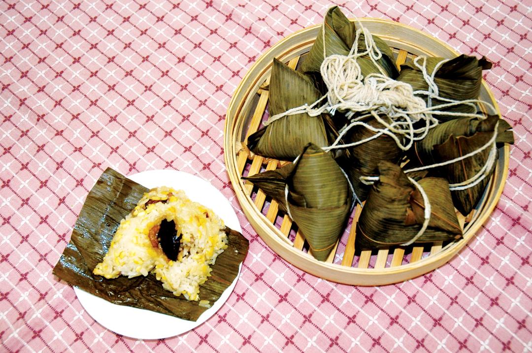 蒲燒魚肚肉粽