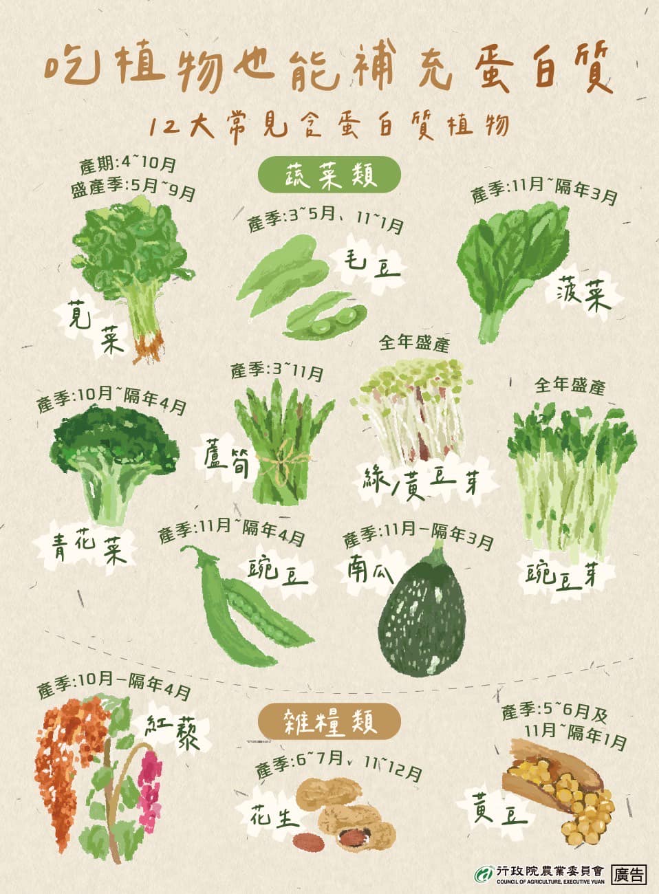 吃植物也能補充蛋白質(正確)