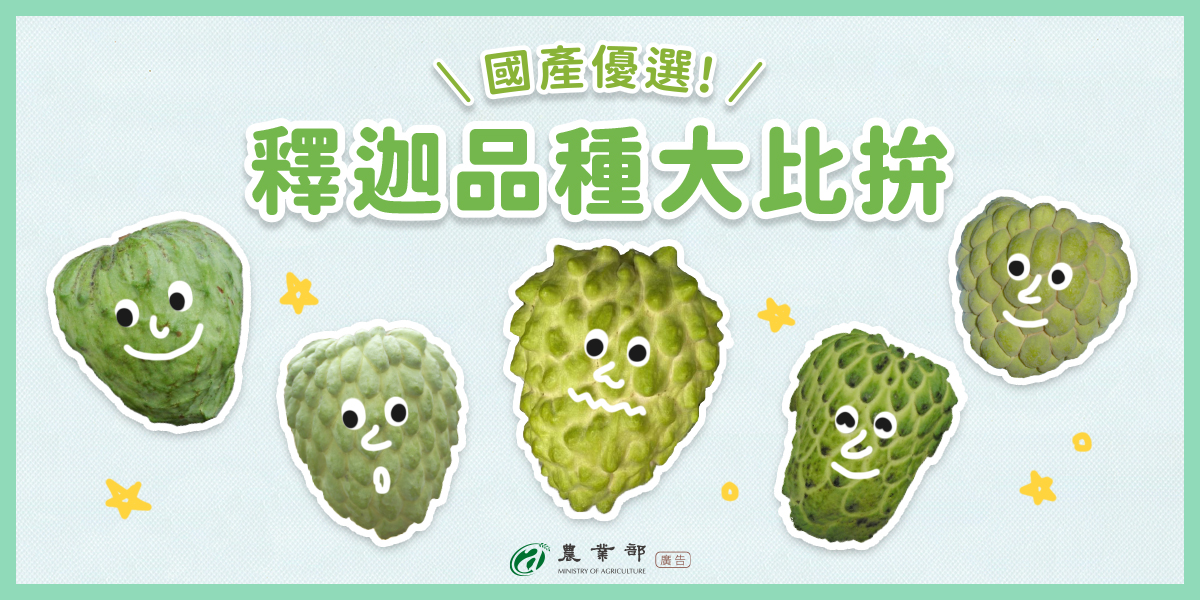 釋迦品種大比拼