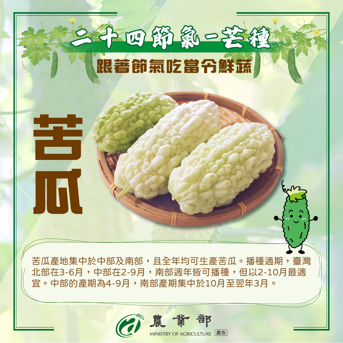 跟著節氣吃當令鮮蔬