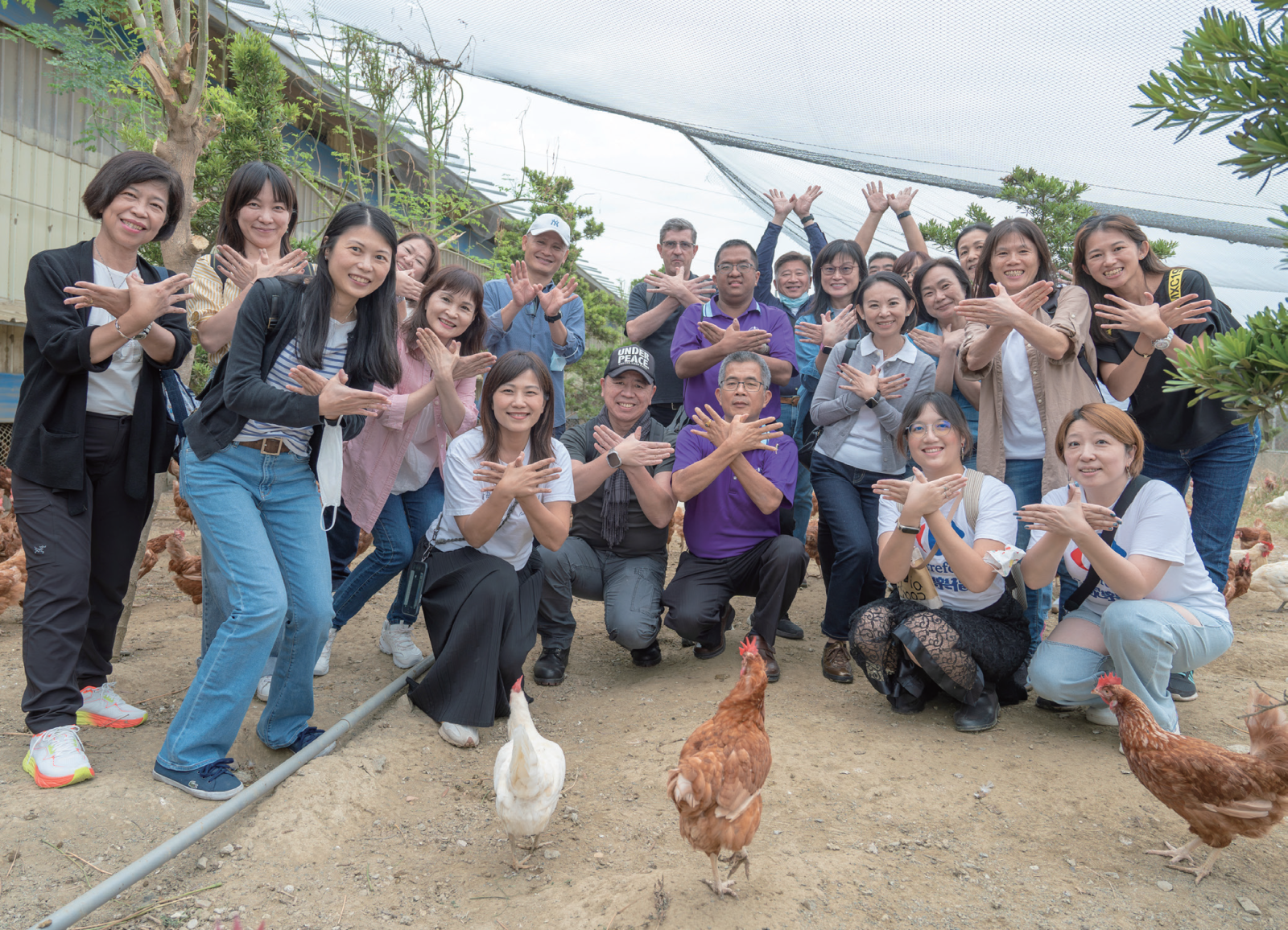 一級主管非籠飼雞蛋訪場
