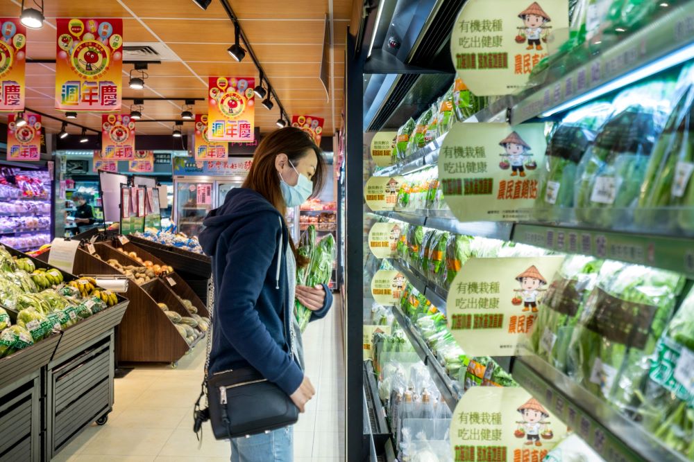 淡水農民直銷站的客群大多為淡水在地居民