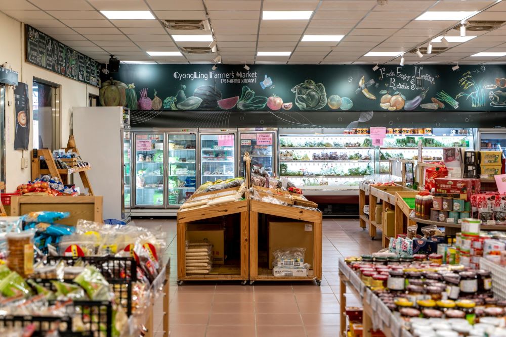 芎林農民直銷站已成為在地人日常食材的補給站