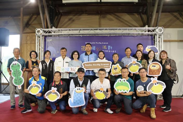 雲林螢火蟲季4/10-6/30繽紛登場 邀您走進山林Party感受豐富生態