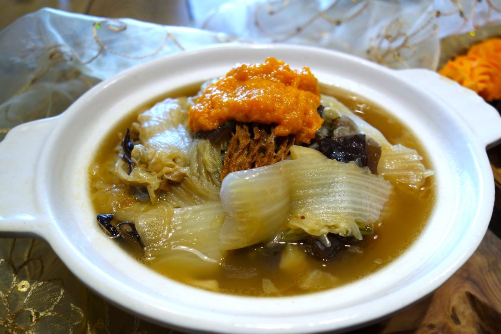 噴香甘甜的白菜滷最是下飯。(埤頭農會提供)