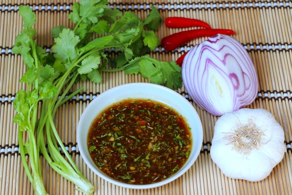 香菜五味醬最適合涼拌料理。