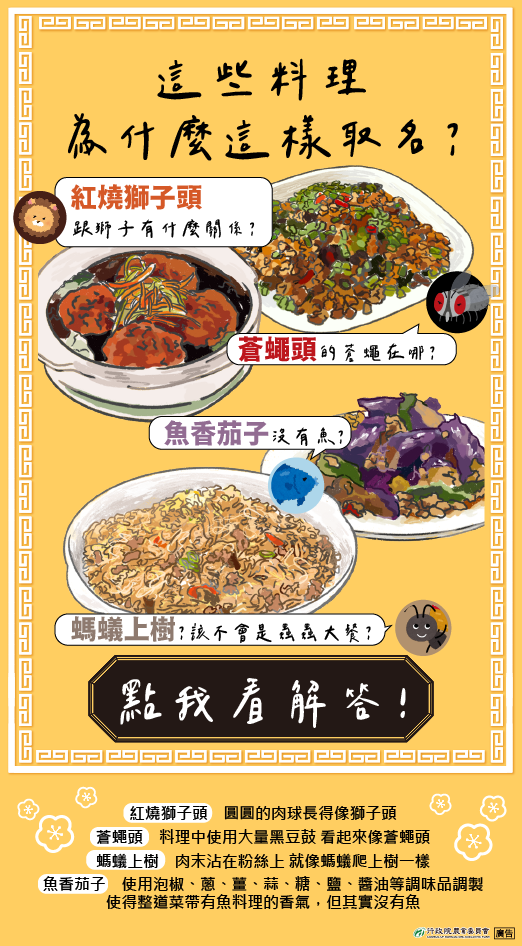 這些料理為什麼這樣取名